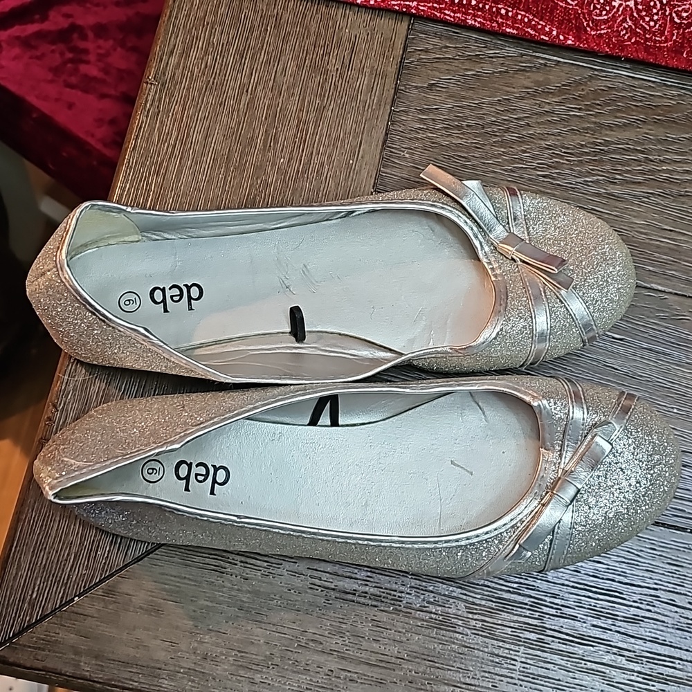 Glitter  flat shoes